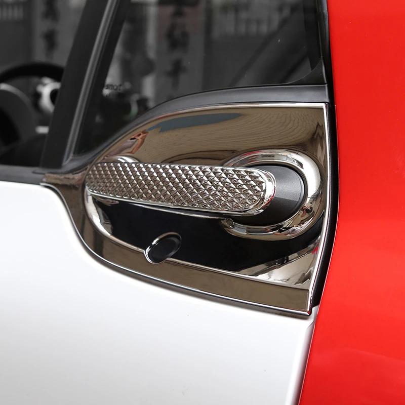

Car Door Handle Protection Cover Extrior Decoration Accessories For Mercedes Smart 453 fortwo Car-Styling Door Bowl Sticker