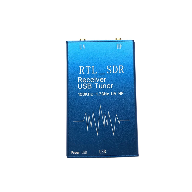 RTL2832U R820T2 100KHz-1.7GHz UHF VHF HF RTL.SDR Tuner USB odbiornik AM FM Radio