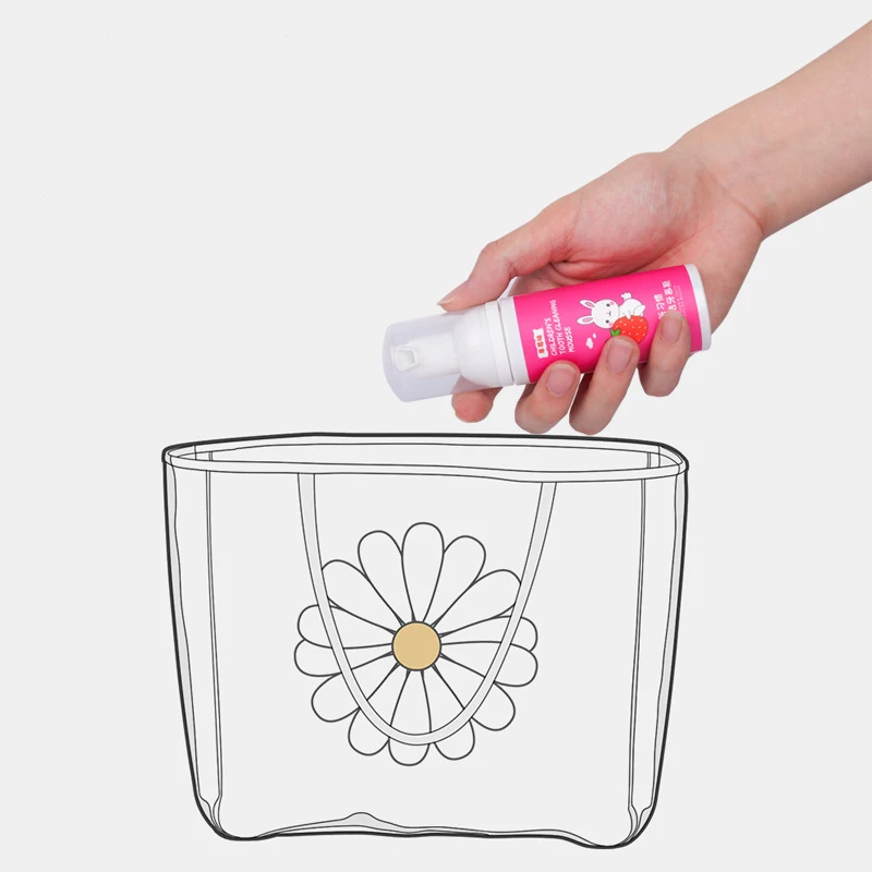 معجون أسنان موس للأطفال خالية من الفلورايد معجون أسنان رغوي مضاد للتسوس لإزالة بقع الأسنان العناية بالأسنان #4