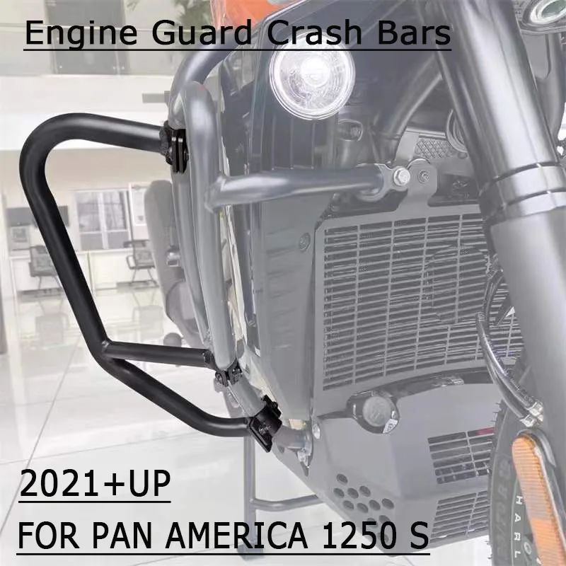 

For PAN AMERICA 1250 RA1250 S ADV 2020 2021 2022 Motorcycle Highway Engine Guard Crash Bars Bumper Stunt Cage Protector