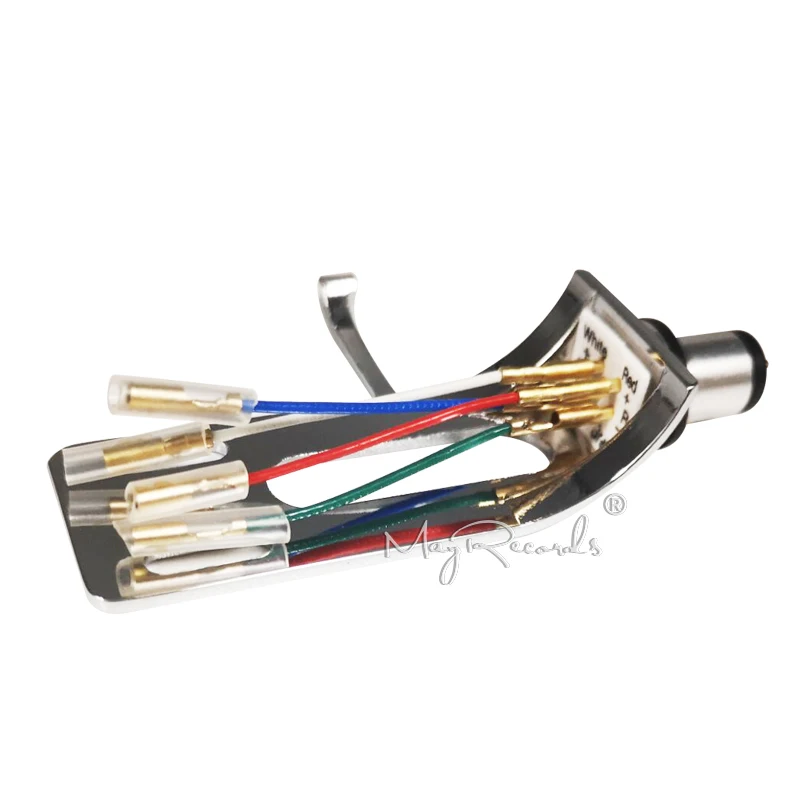 4 шт. универсальные серебряные провода, разъем для проводов, кабель для штифтов 1,2-1,3 мм, проигрыватель, проигрыватель, проигрыватель, проигрыватель проигрывателей, тонорма