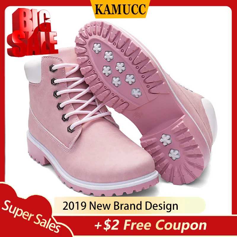 Winter boots women shoes 2019 warm plush sneakers women snow boots women lace-up ankle boots casual shoes woman botas mujer