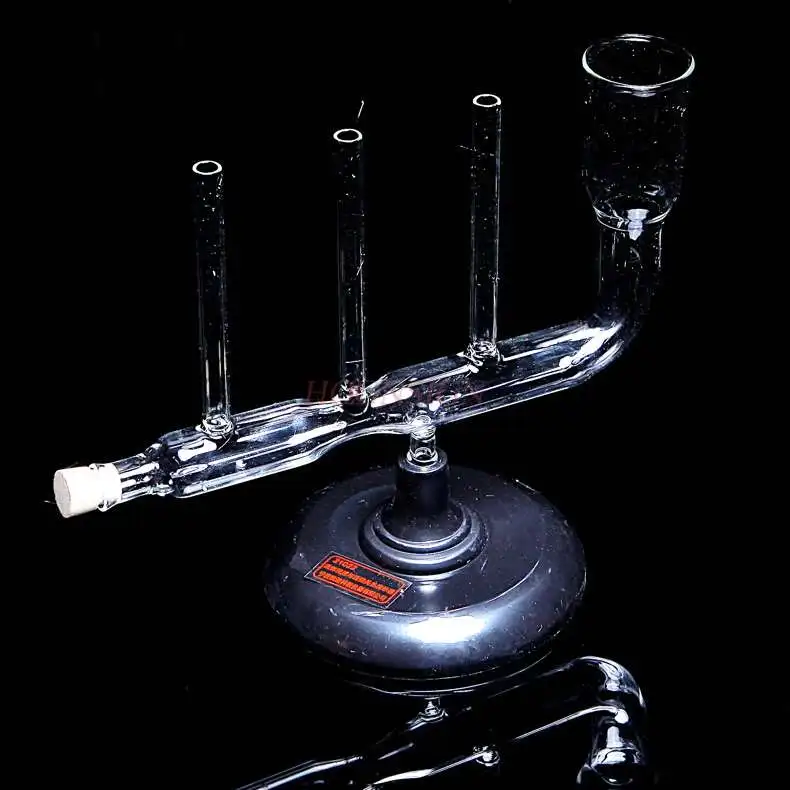 physics fluids experiment Demonstrator of the relationship between fluid flow velocity and pressure physics demonstration