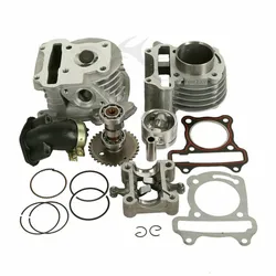 오토바이 중국어 4 스트로크 스쿠터 GY6 50CC 80CC 엔진 실린더, Taotao Baja roketa용