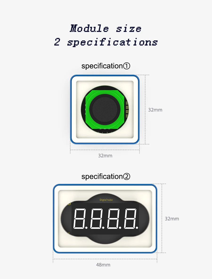 Bausteinsensormodul-Kit mit Ultraschall-Infrarot-Lichtsensor-Sound, kompatibel mit MicroBit V2 V1.5 Raspberry Pi Pico – Detail 25