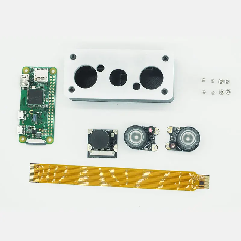 Imagem -03 - Raspberry pi Zero w Kit Case de Impressão 3d Mais 5mp 70 ° Noite Versão Câmera Mais 32gb Cartão sd Mais Dissipador de Calor Mais Adaptador de Energia