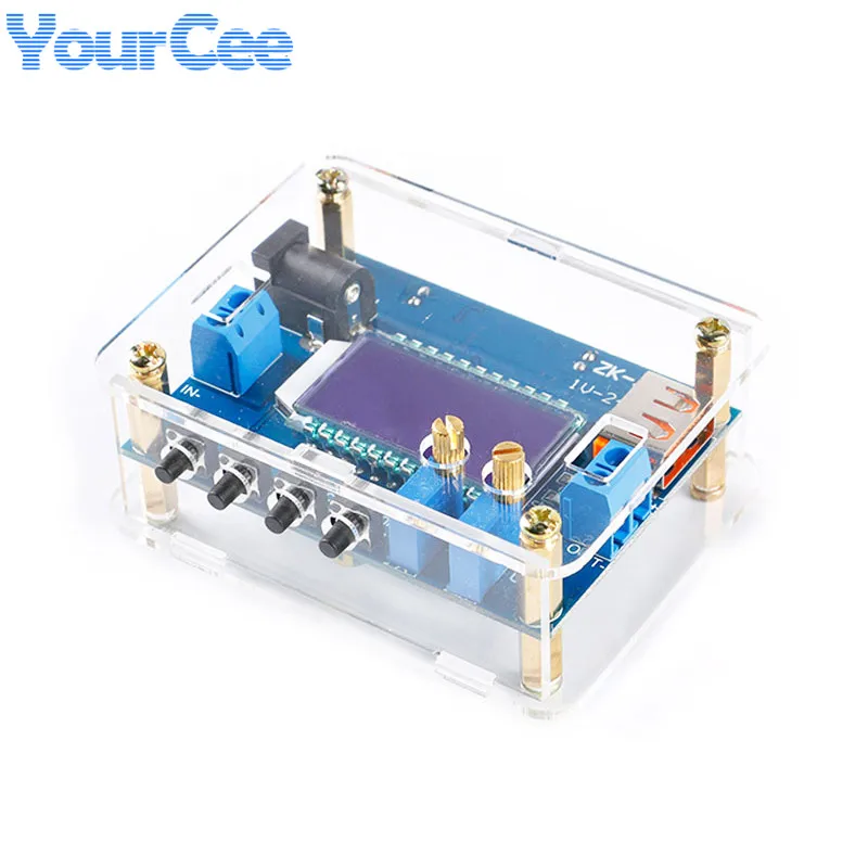 ZK-J3X DC DC Step Down Buck Module High Precision CC CV 3A Adjustable Regulated Power Capacity Voltmeter Ammeter LCD Display