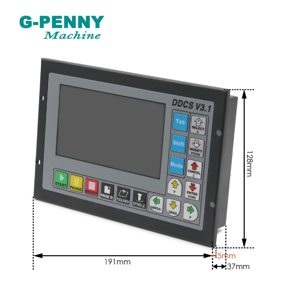 g-penny  Controller 3 Axis 4Axis DDCSV3.1 off-line controller off line control card for CNC Router Engraving  Machine