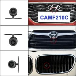 Carsanbo Universal Mini Front View Camera 130° Horizontal Angle Fireproof Bellows With PAL NTSC Switch Frontview Camera