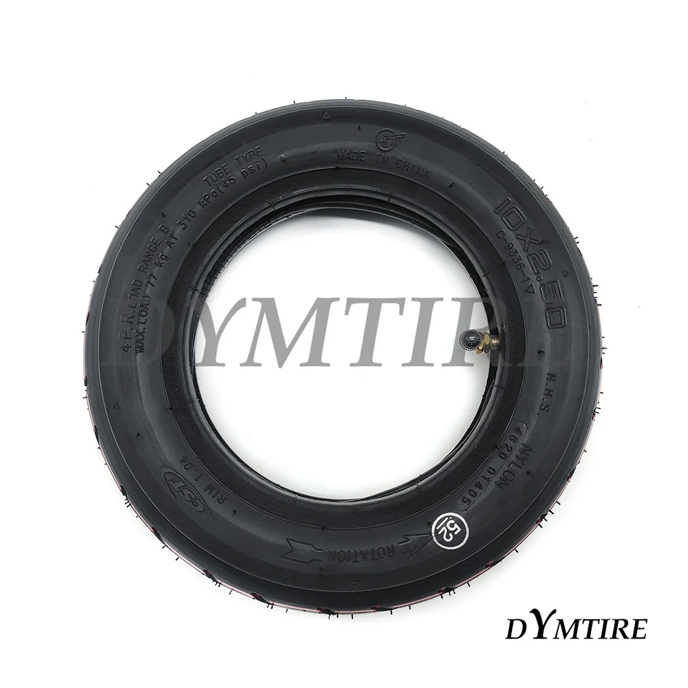 10 Inch 10x2.50 Tire CST Pneumatic Inner Tube Outer Tyre for Electric Scooter Self-balance Car