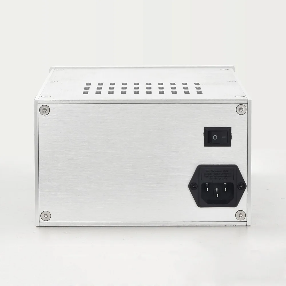 NEW BRZHIFI 1710 Dual Meter Power Amplifier/Pre-stage/Amplifier Aluminium Amplifier Case