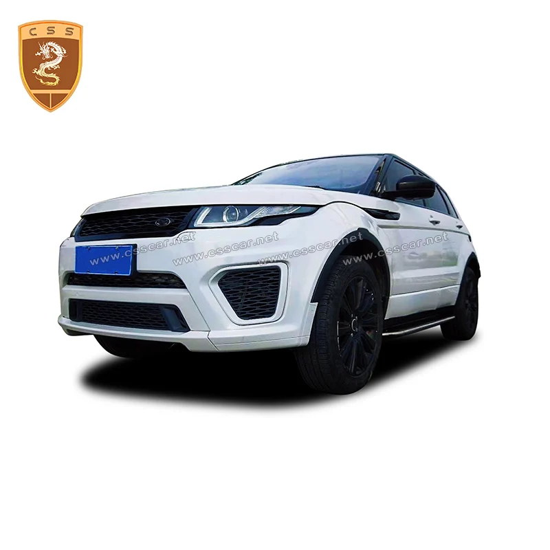 front bumper rear bumper side skirts Car Body Kit For Range Rover Evoque SVR Body kit Car Styling