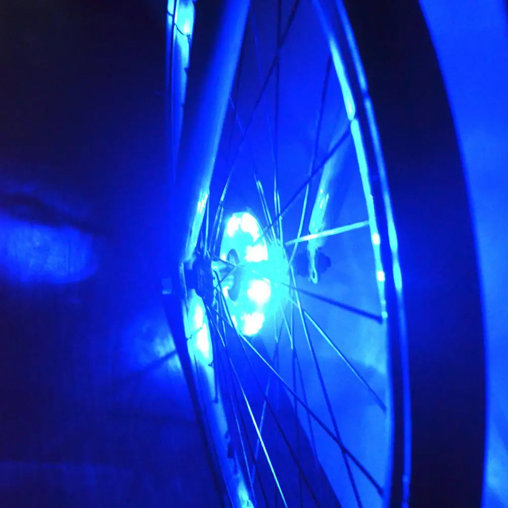 Wink Bicycle Hub Lights LED Magic Front Tail Spoke Wheel Warning Light Bicycle Lamp Cycling Bike Accessories
