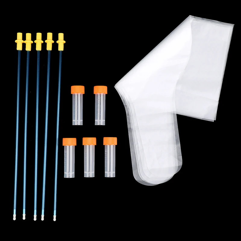 15pcs Dog Artificial Insemination Tool AI Breed Feed Whelp Catheter Rod