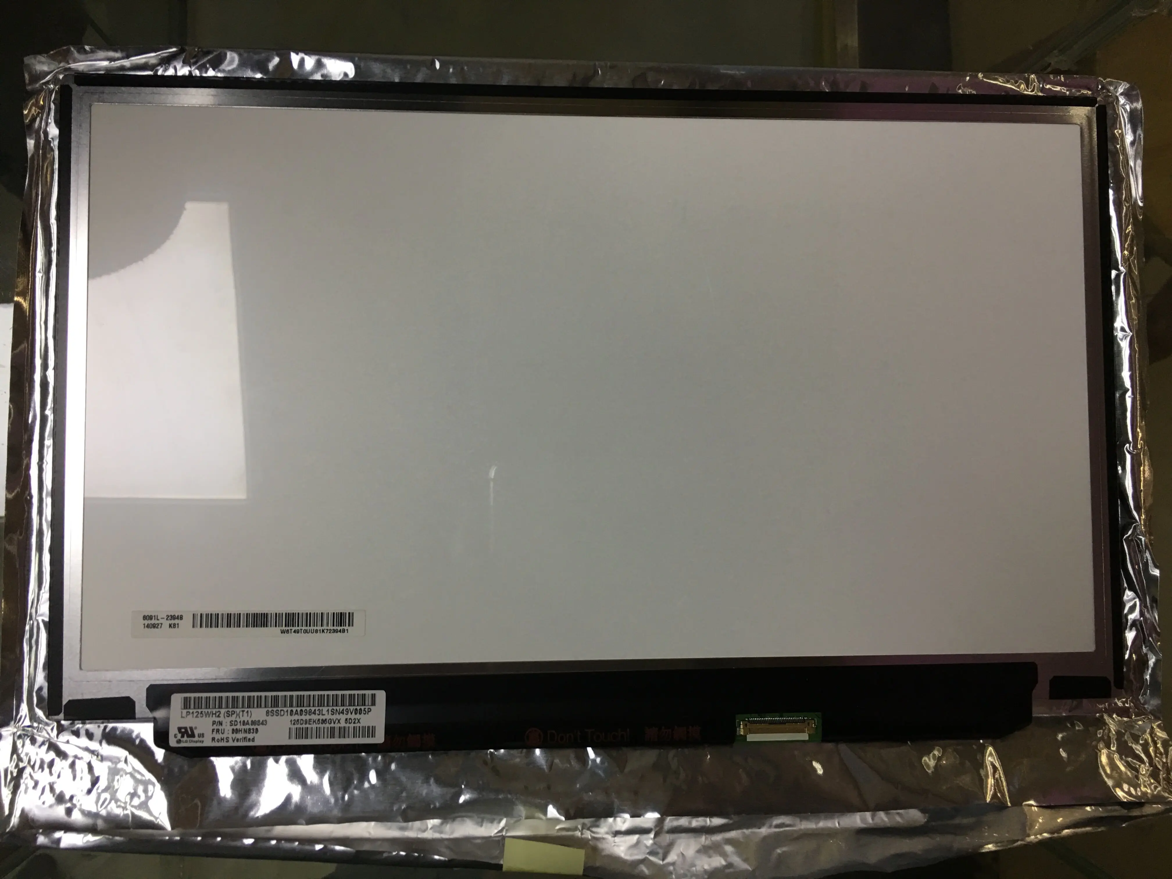 12.5inch LP125WF2-SPB2 LP125WH2-SPT1 T2 SPM1 M125NWR3 LCD Screen Display Matrix For Lenovo ThinkPad x240 X260 X270 X280