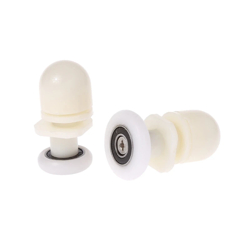 8 Chiếc Tắm Cửa Con Lăn Á Quân Bánh Xe Ròng Rọc Thanh Trượt Lập Dị 20Mm Đường Kính 25Mm