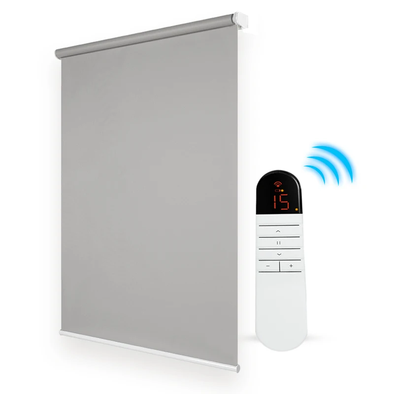 CASAYA Customized Electric Motorized Blinds, Daylight and Blackout, Rechargeable Tubular Motor, Smart Blinds for Home and Office