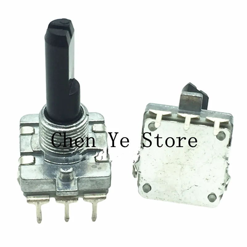 

EC16 type rotary encoder 24 positioning number 24 pulse number half shaft length 20MM digital rotary potentiometer 360 degrees