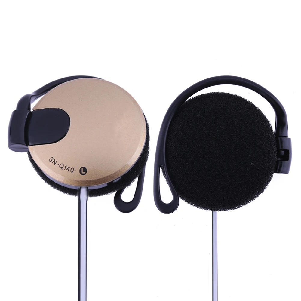 Earphones With Microphone ,Stereo Mp4 Ear Hanging Game Sports Earhook Earphones For Shini Sn-140 Flat Cable 3.5mm Universal