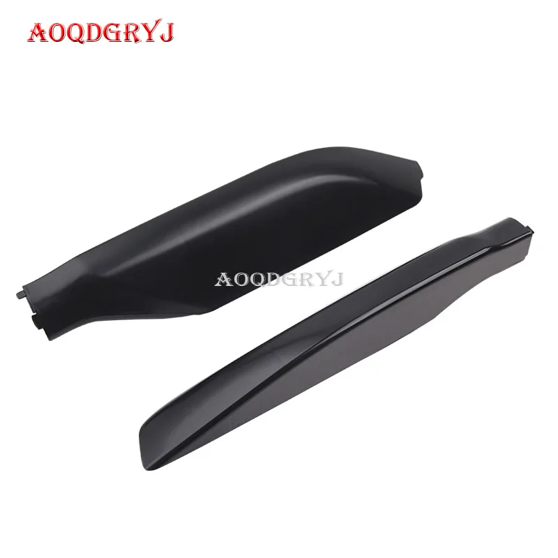 Car Accessories Matte Black 1 pcs Roof Rack Rail End Cover Shell Replace Fit For Prado FJ150 2010-2019