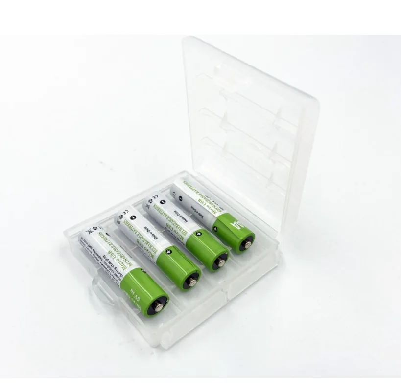 Baterías recargables Micro USB AAA-1.2V, NH-AAA, 1,2 V, 450mAH, 4 unids/lote + Cable USB