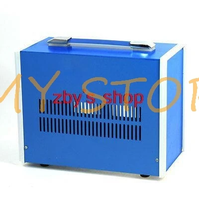 270mm x 210mm x 140mm Blue Metal Enclosure Case DIY Power Junction Box Instrument Equipment Case210*140*270mm(no screws included