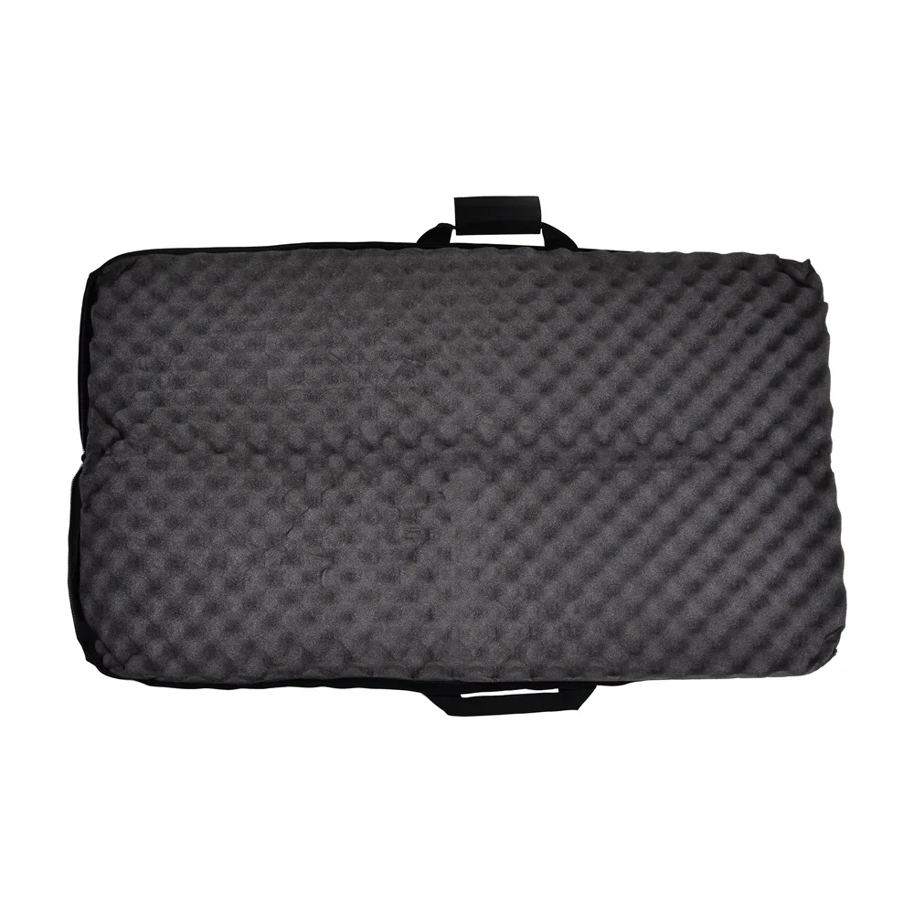 Saco de arma tática de equipamento ao ar livre, Airsoft Shooting Rifle Case, Caça e Wargame, Bolsa de ombro com algodão Protect, 85cm, 100cm