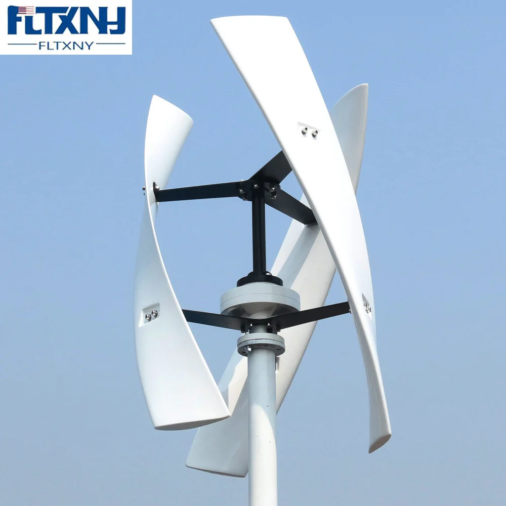 

FLTXNY 2000W 48V 96V Vertical Wind Turbine Magnetic Levitation 2KW Wind Turbines Generator For Home Low Noise