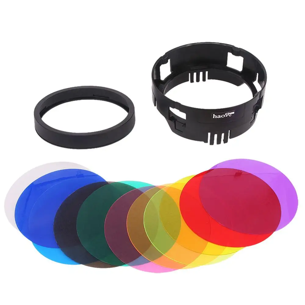 Haoge OCF لون جل بداية عدة ل بروفوتو B1X B1 B2 فلاش رئيس ستروب التصوير استوديو فلاش ضوء إحترافي