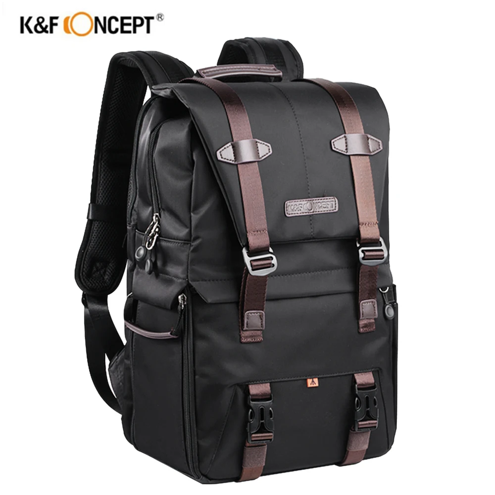 K&F CONCEPT Large Capacity Camera Backpack Waterproof Multifunctional Travel Bag for Canon Nikon Sony Photography Camera Bag