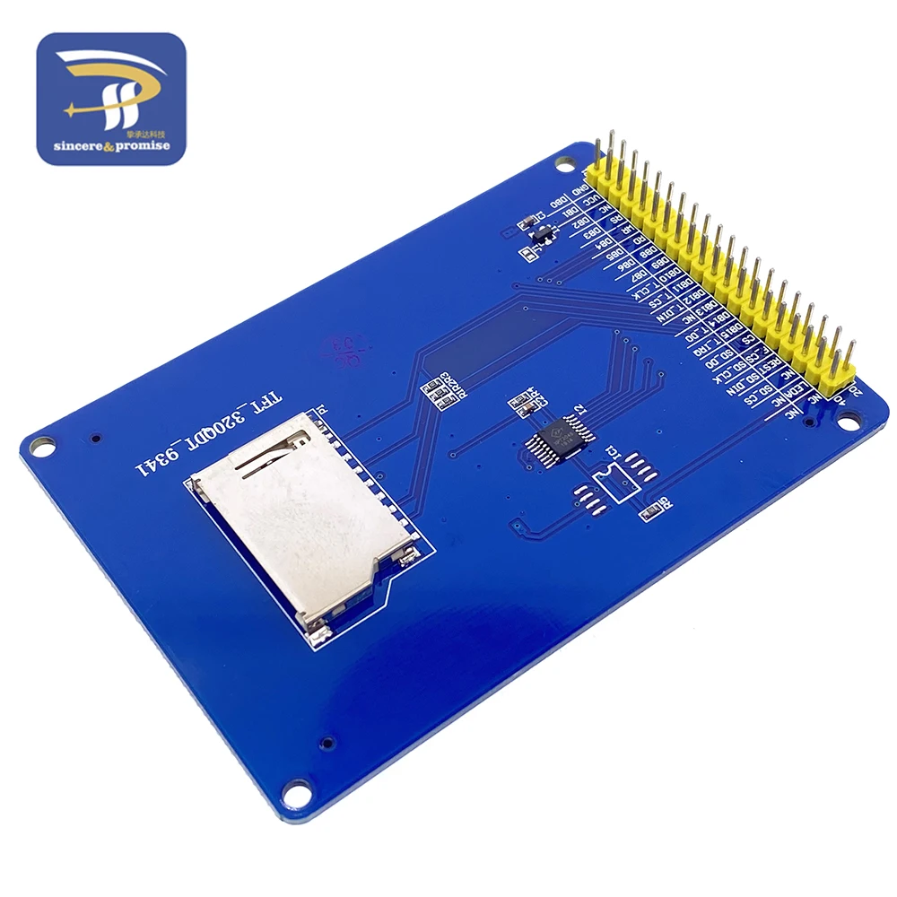 3.2 "TFT LCD Touch Farbe Bildschirm Modul + 3,2 Zoll Schild Adapter Board + Mega2560 Mega 2560 R3 CH340 mit USB für Arduino Kit – Detail 9