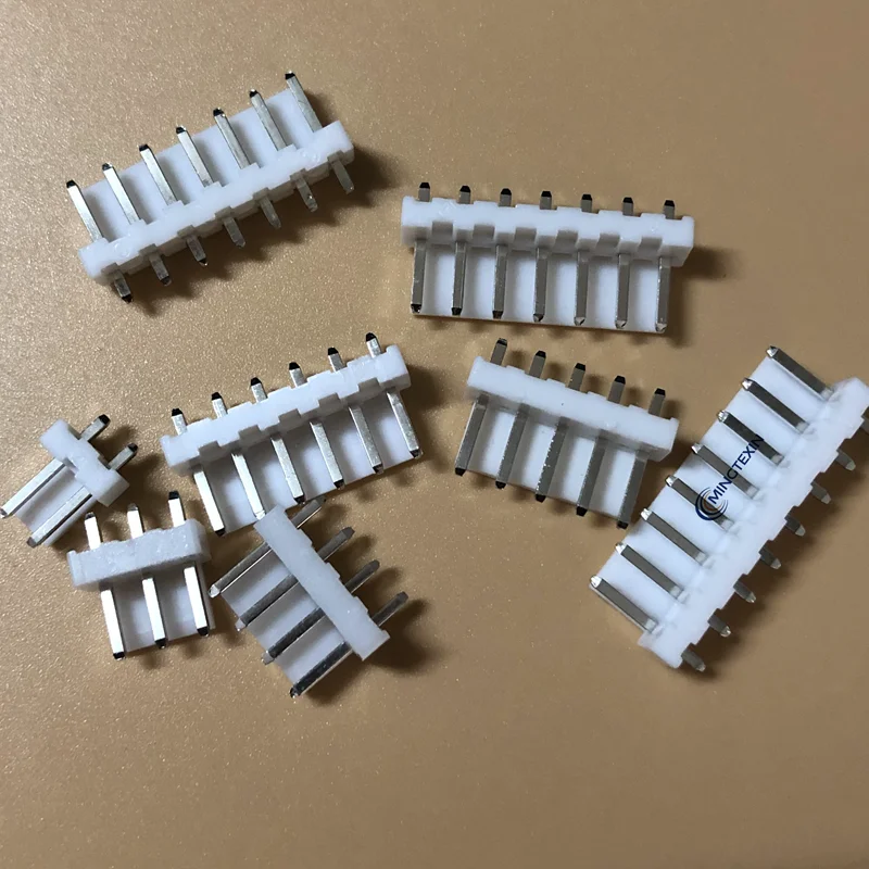 20PCS VH 3.96mm VH396 2P 3P 4P 5P 6P 7P 8P 9P 10P 11P 12Pin Straight/Curved needle VH3.96 Connector