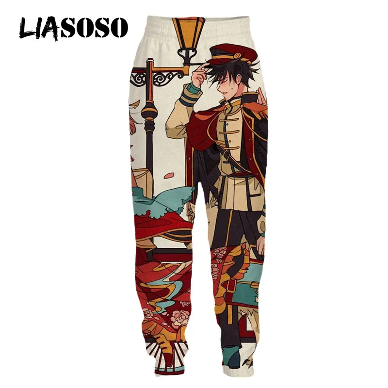 LIASOSO 3D Print Anime Jujutsu Kaisen Sweatpants Cool Casual Streetwear Harajuku Trousers Jogging Women Men\'s Oversized Clothing