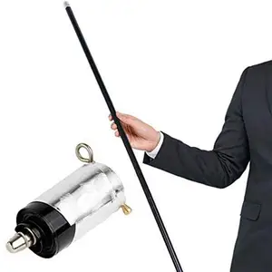 Telescopic guys silver in self -defense, silent, lightweight, professional tricks rod, 1.1 m, wholesale, fantastic 8 Main Sales Personal Defense Personal Defense - №2