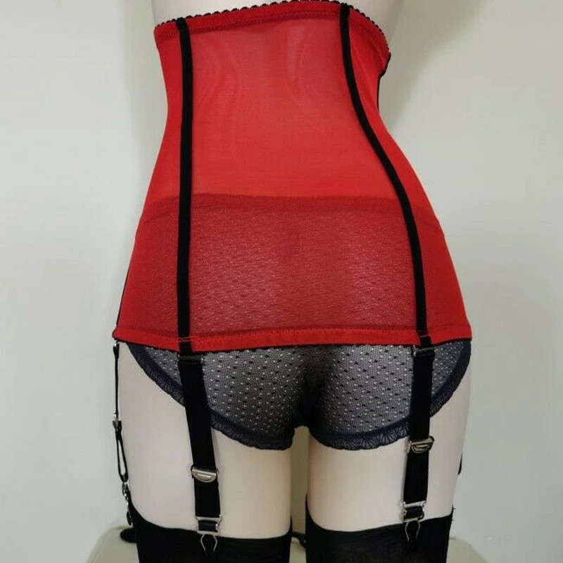 Lady High-waist Sexy Garter Belt Women Suspender Belt Exotic Lingerie Garters For Stockings Pantyhose