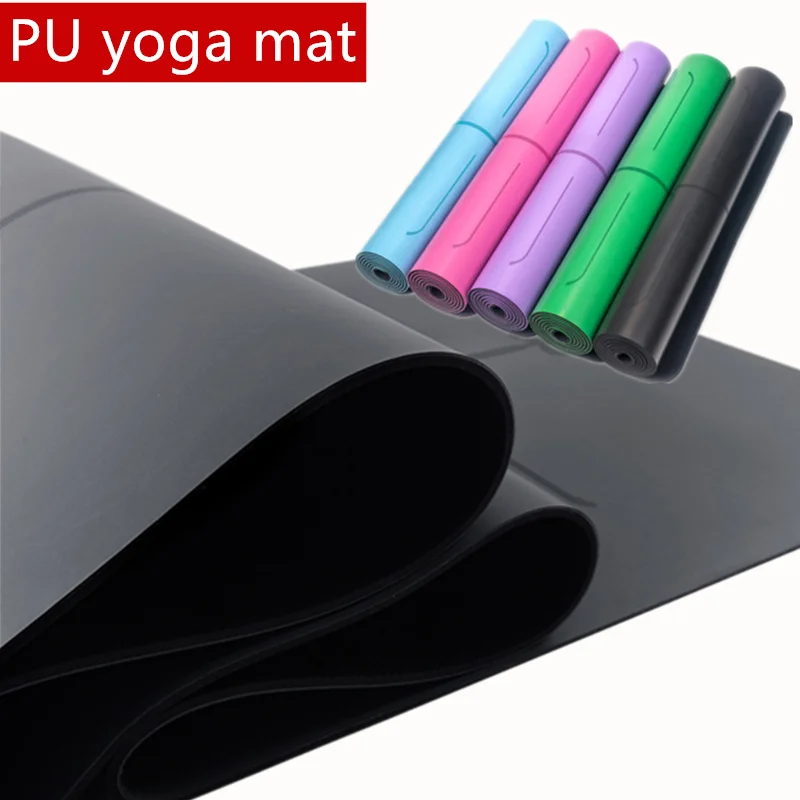 5mm yoga mat natural rubber with Position Line Non Slip Carpet sports Mat For Beginner Environmental Fitness Gym nastics Mats