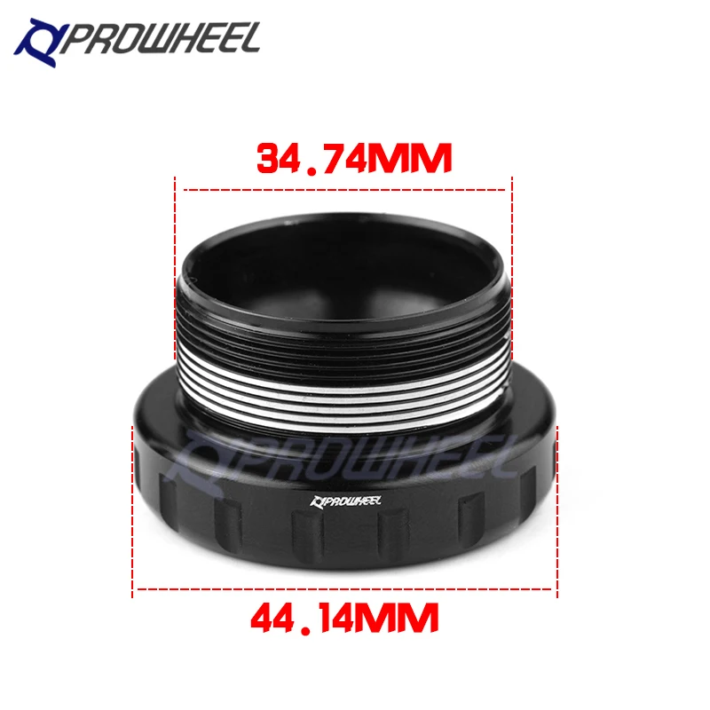 PROWHEEL Snow bicycle BB Fat bike Original axle threaded external bearing Bottom bracket BB 100/120mm Fat Bicycle Crankset Parts