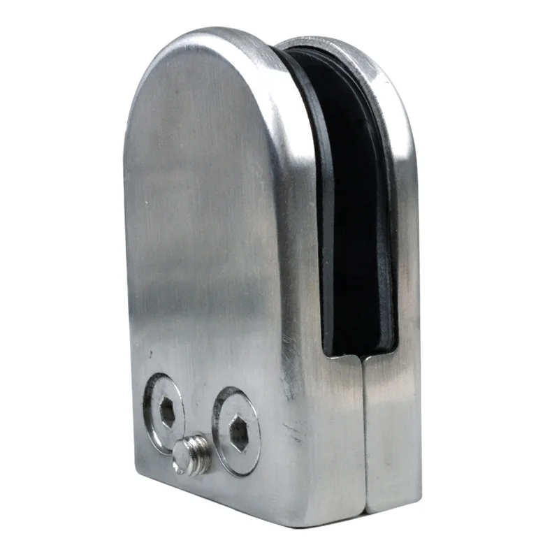 304 Stainless Steel Glass Clamp Holder For Window Balustrade Handrail Fish mouth clamp 65*43*26 /53*43*24/53*33*20mm