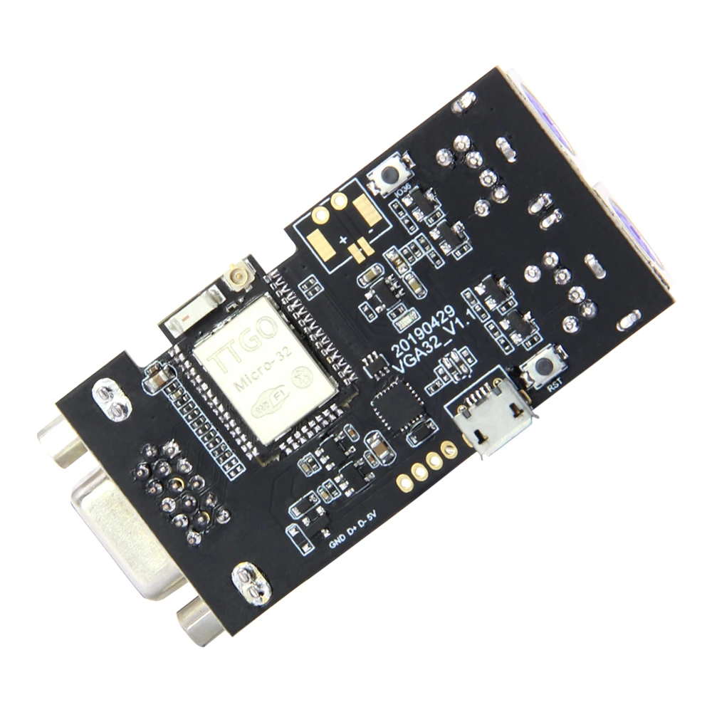 TTGO VGA32-V1.4 Controller PS/2 Mouse And Keyboard Controllers Graphics Library Game Engine / VT Terminal For The ESP32