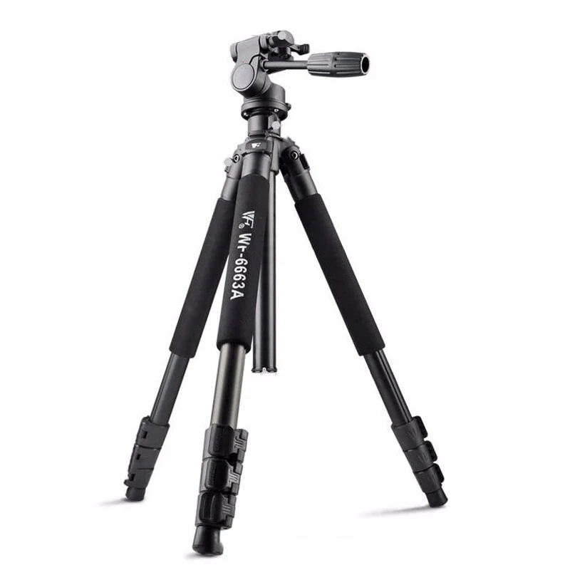 

Weifeng WF-6663A Tripods Three Magnesium Alloy Tripod Travel Professional Portable Monopod Tripod For Camera