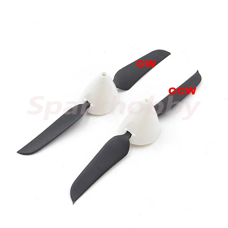 2set SPARKHOBBY 4.5x3/5.1x3.1/5.5x3.3 Mini Folding Propeller Paddle with 2.0mm aperature Prop Spinner Cover for RC Glider drones