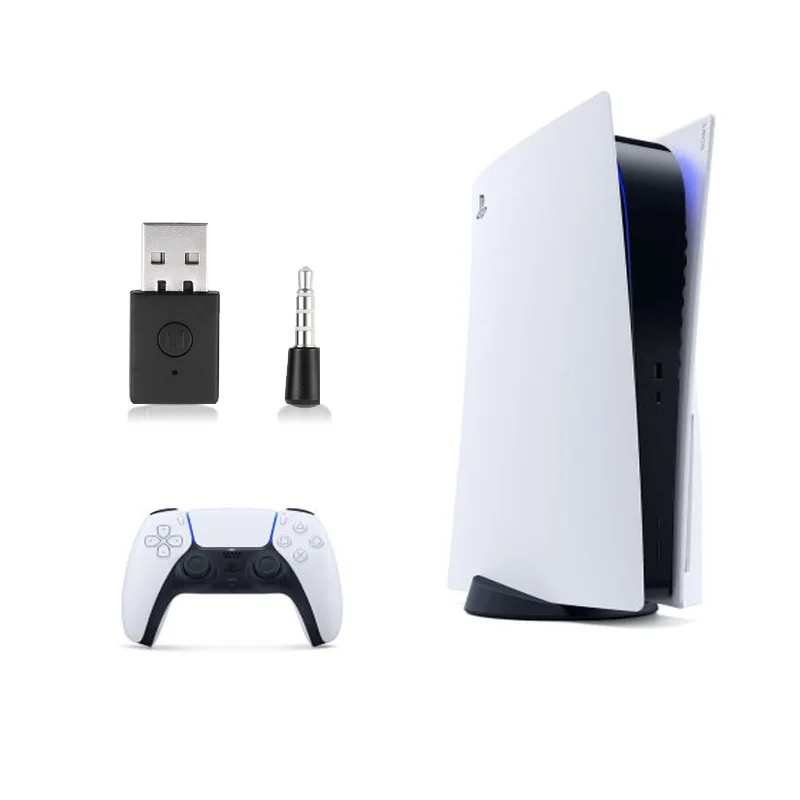 Adaptateur Bluetooth USB Dongle pour PS4, Console de jeu, Récepteur sans fil, Émetteur pour PS5, Ensembles de sauna