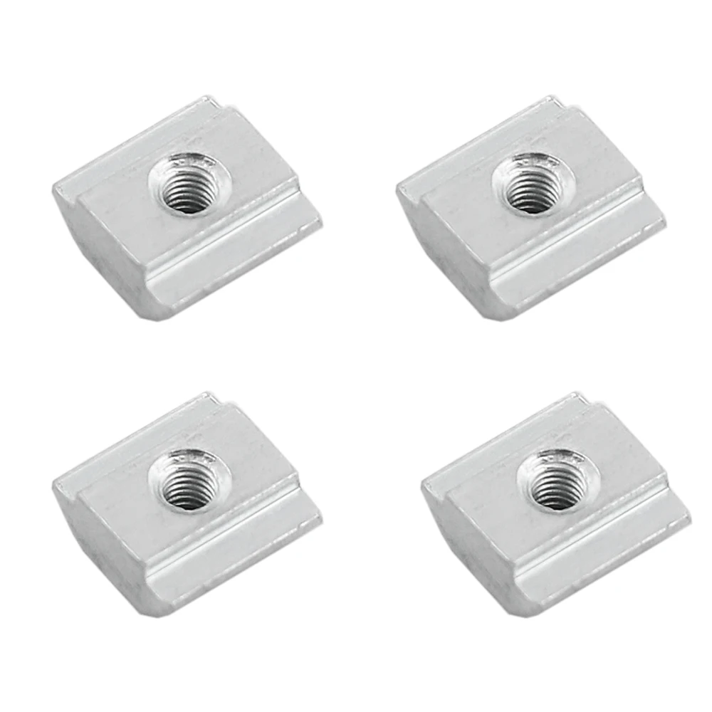 50pcs/lot T Sliding Nut Lock nuts Nuts M3 M4 M5 for 2020 Aluminum Profile Slot 6 Connector Aluminum Accessor 3D Printer Parts