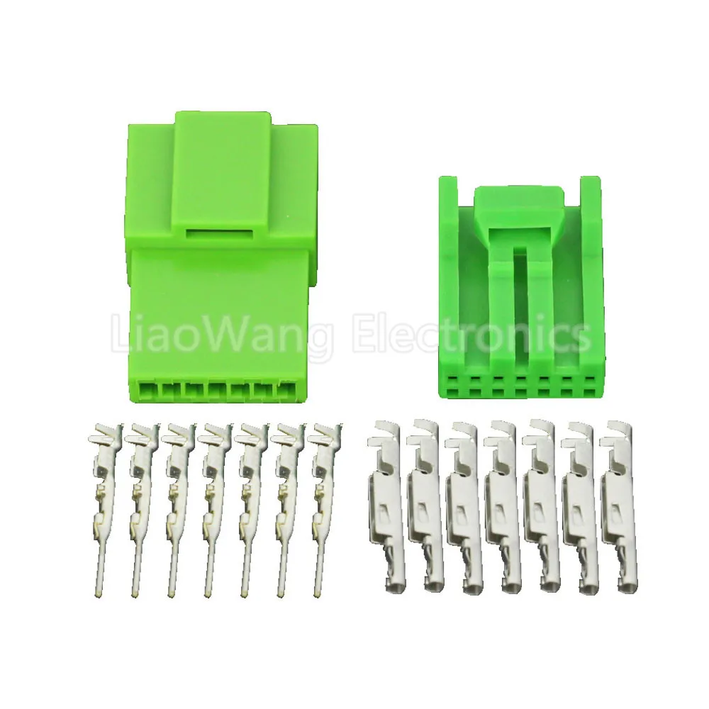 IL-AG5-7S-S3C1/IL-AG5-7P-S3C 7-poliger Kfz-Instrumentenkabelbaumstecker der Serie, grüner Autostecker DJ7071A-0.6-11/21 7P – Detail 1