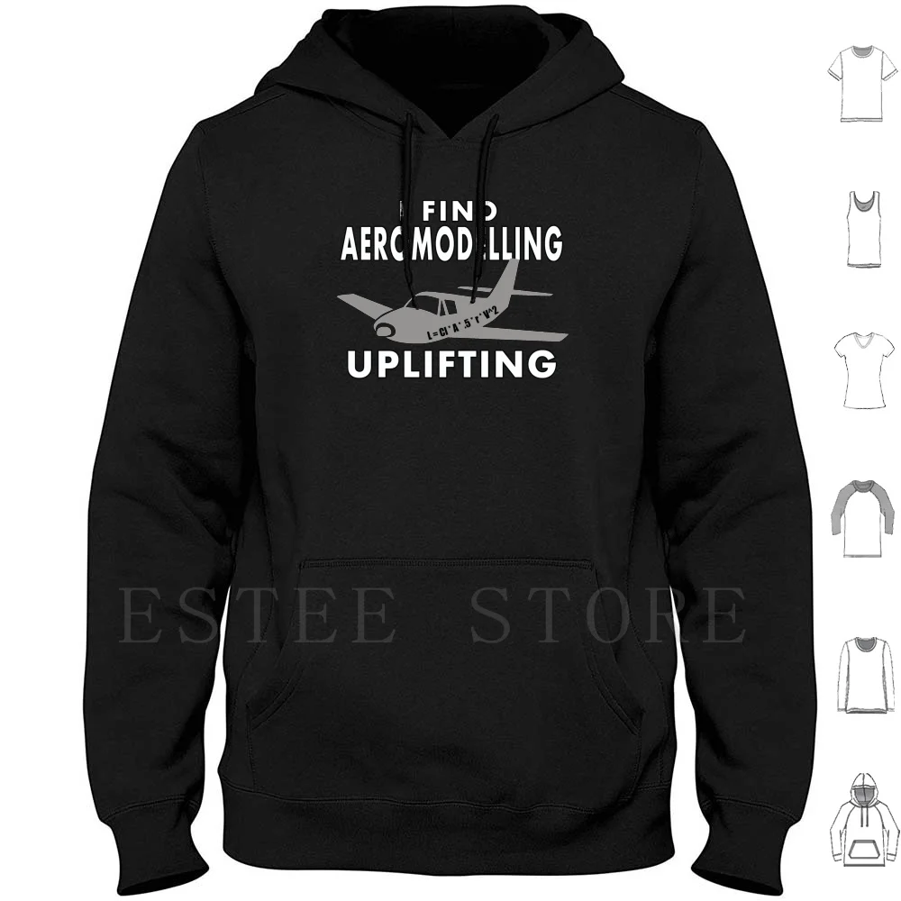 I Find Aeromodelling Uplifting Hoodies Long Sleeve Aeromodelling Flight Wright Brothers Flight Equation Delta Airport