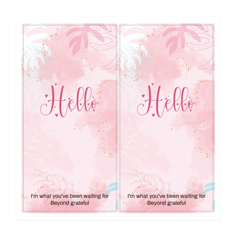 50 шт., самоклеящиеся декоративные бирки-наклейки для розничной торговли