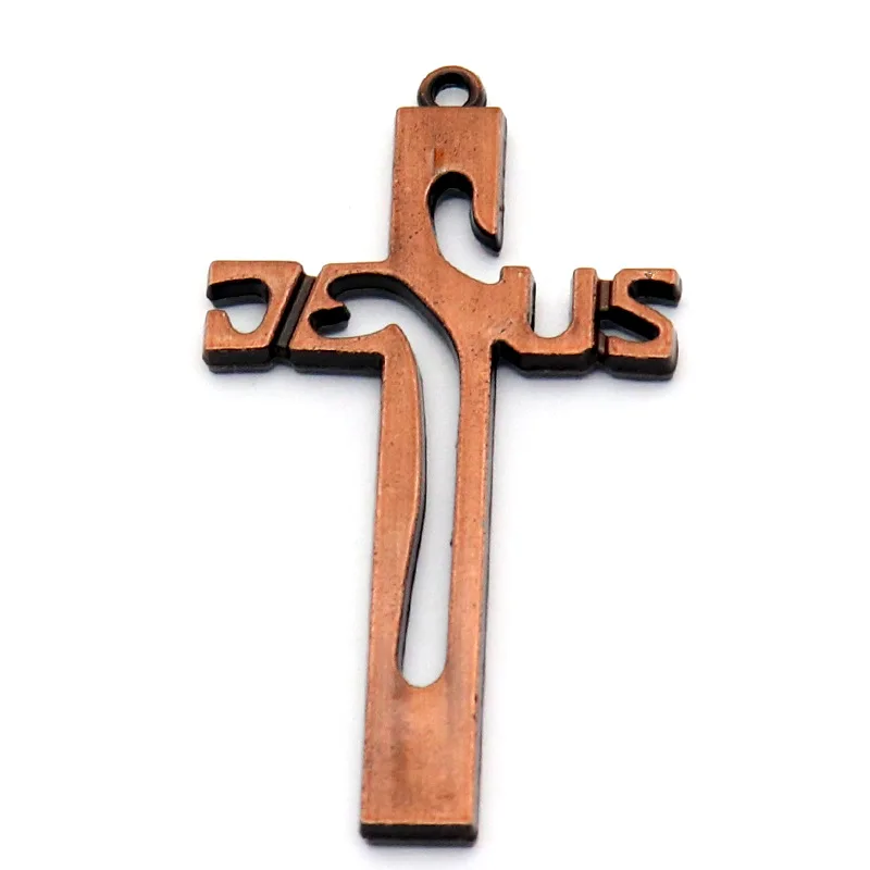 HeyMamba Catholic INR Jesus Cross Pendant Religious Alloy Crucifix Keychain Church Wall Crosses Wall Mounted Jesus Figure