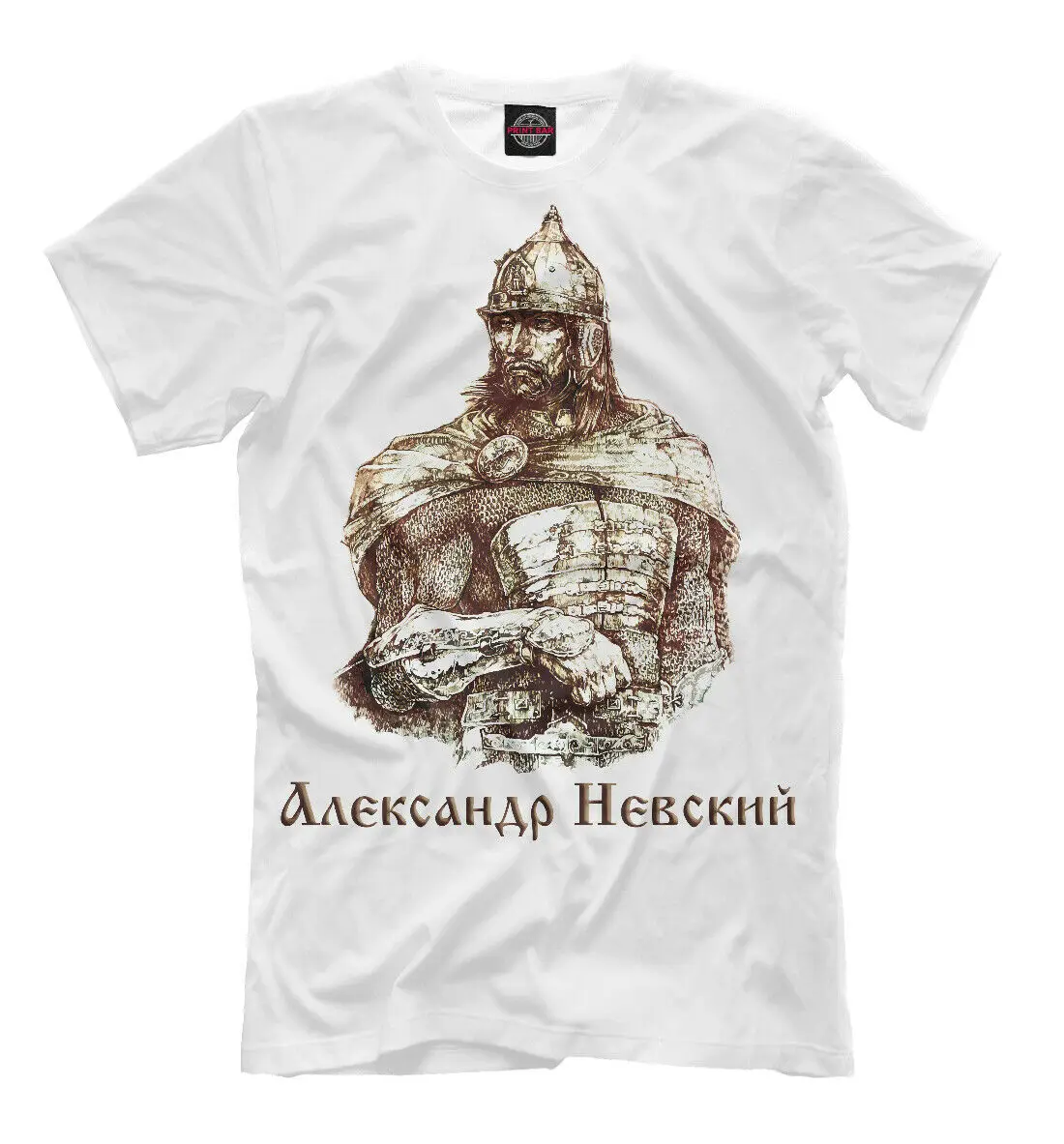 Kievan Rus Alexander Nevsky T-Shirt. Summer Cotton Short Sleeve O-Neck Mens T Shirt New S-3XL