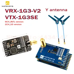 Matek Mateksys VRX-1G3-V2 / VTX-1G3SE 1.3GHz FPV Video 2CH 9CH Transmitter 9CH Wid Band Receiver RC Drone Long Range Goggle