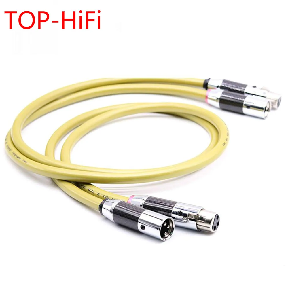 TOP-HiFi Pair  XLR Balance Cable VDH MCD102MK 2 XLR Male to Female Audio Cable AMP DVD VCD CD Player Audio Cable